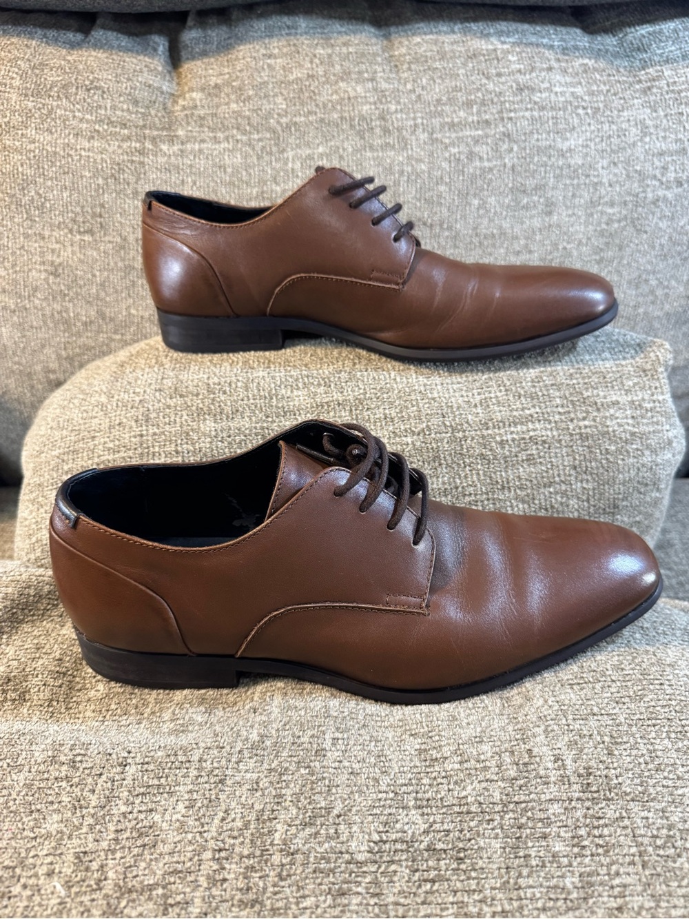 Calvin Klein Lucca Men's Lace-Up Dress Oxfords Lucca 34F1059 Size 9